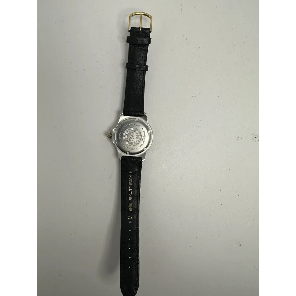 ESQ Esquire By Movado Mens Watch New Battery 300242B 37MM 8